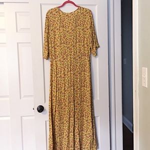 Urban Outfitters Floral Maxi Dress